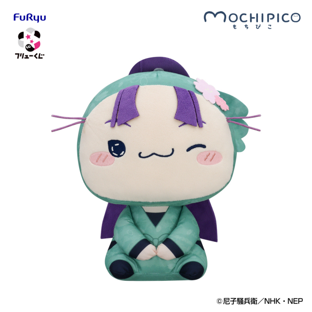 フリューくじ 忍たま乱太郎 ふんわり桜もちぴこの段 もちぴこBIG