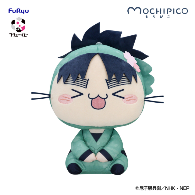 フリューくじ 忍たま乱太郎 ふんわり桜もちぴこの段 もちぴこBIG