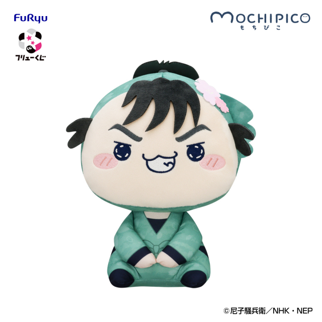 フリューくじ 忍たま乱太郎 ふんわり桜もちぴこの段 もちぴこBIG