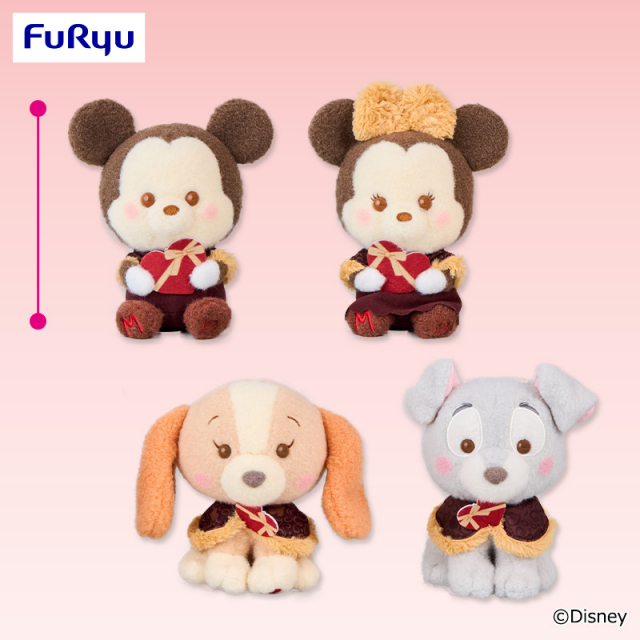 ディズニー ミルキーボア ハートぬいぐるみ プライズの商品詳細