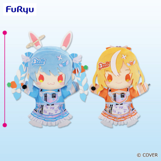 ホロライブプロダクション パペットぬいぐるみー兎田ぺこら・不知火