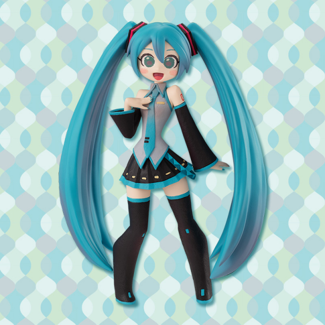 初音ミクシリーズ Tokyo Cartoony Figure 初音ミク プライズの商品詳細 キャラ広場