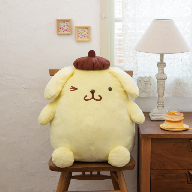 ポムポムプリン 超超bigぬいぐるみ ウインク プライズの商品詳細 キャラ広場