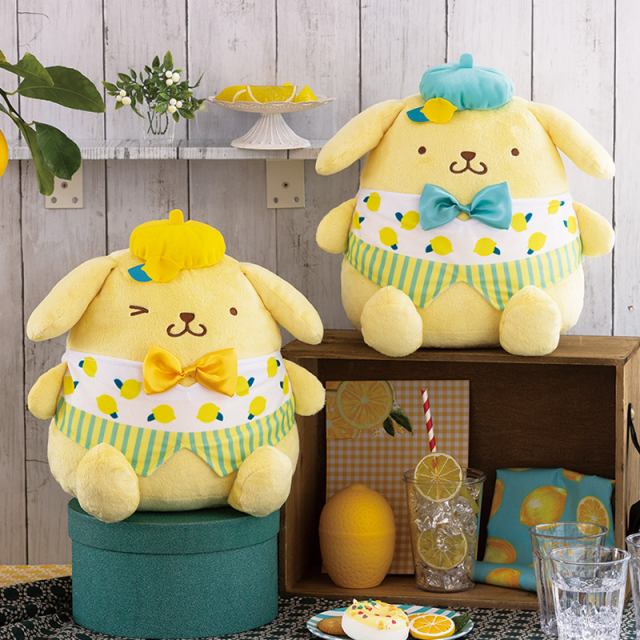 ポムポムプリン ポムポムプリンのレモネードbigぬいぐるみ プライズの商品詳細 キャラ広場