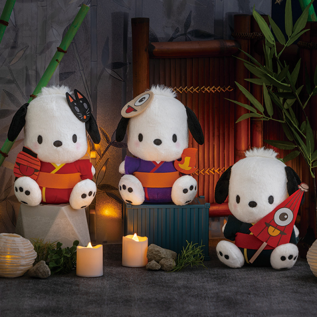 ポチャッコ みんなで肝だめしぬいぐるみ ポチャッコ プライズの商品詳細 キャラ広場