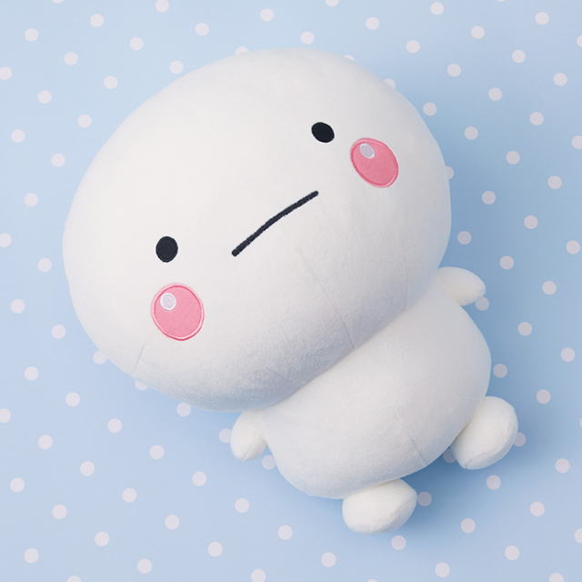 しろまる もっちりbigぬいぐるみ あおむけ プライズの商品詳細 キャラ広場