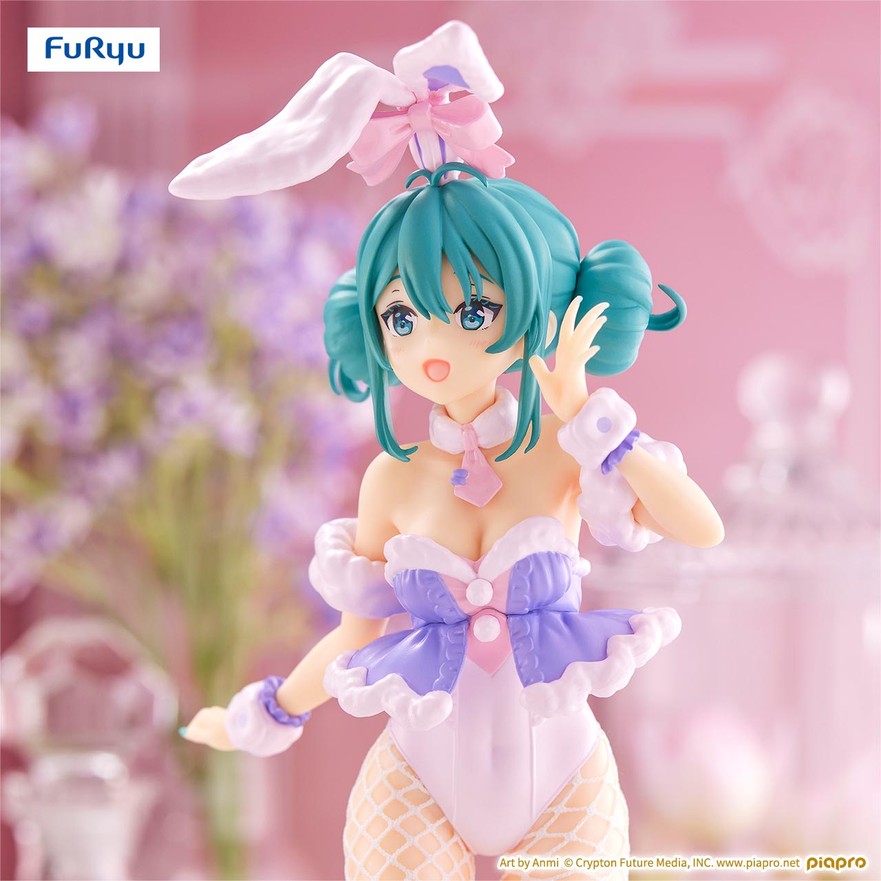 BiCute Bunnies Figure ー白うさぎ ラベンダーver.ー