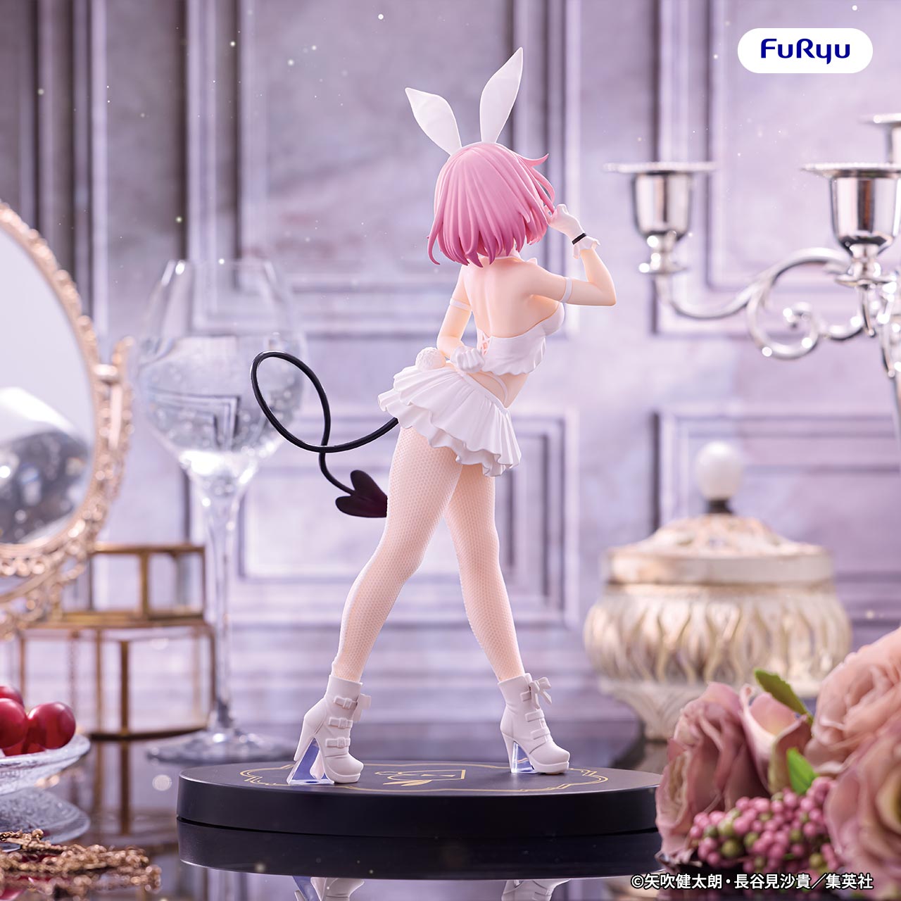 BiCute Bunnies Figureーモモ・ベリア・デビルークwhite ver.ー