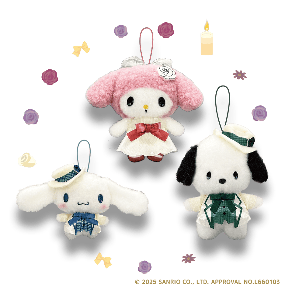 シナモロール クラシカルブライド BIGぬいぐるみ9個セット（おまけつき） シナモロール ホワイトスノーベア BIGぬいぐるみ-シナモロール