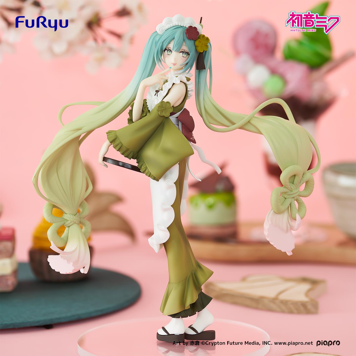 初音ミク初音ミク Exc∞d Creative Figure 抹茶パフェ